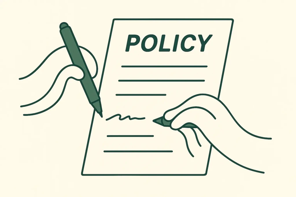 Prompts For Policy Writing