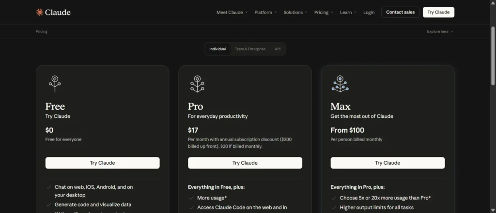 Best AI Subscriptions for Developers Under $20: What Actually Works 14 claude pro pricing page